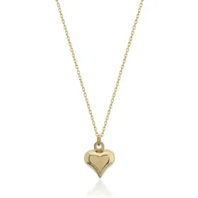 Altın Kalp Kolye