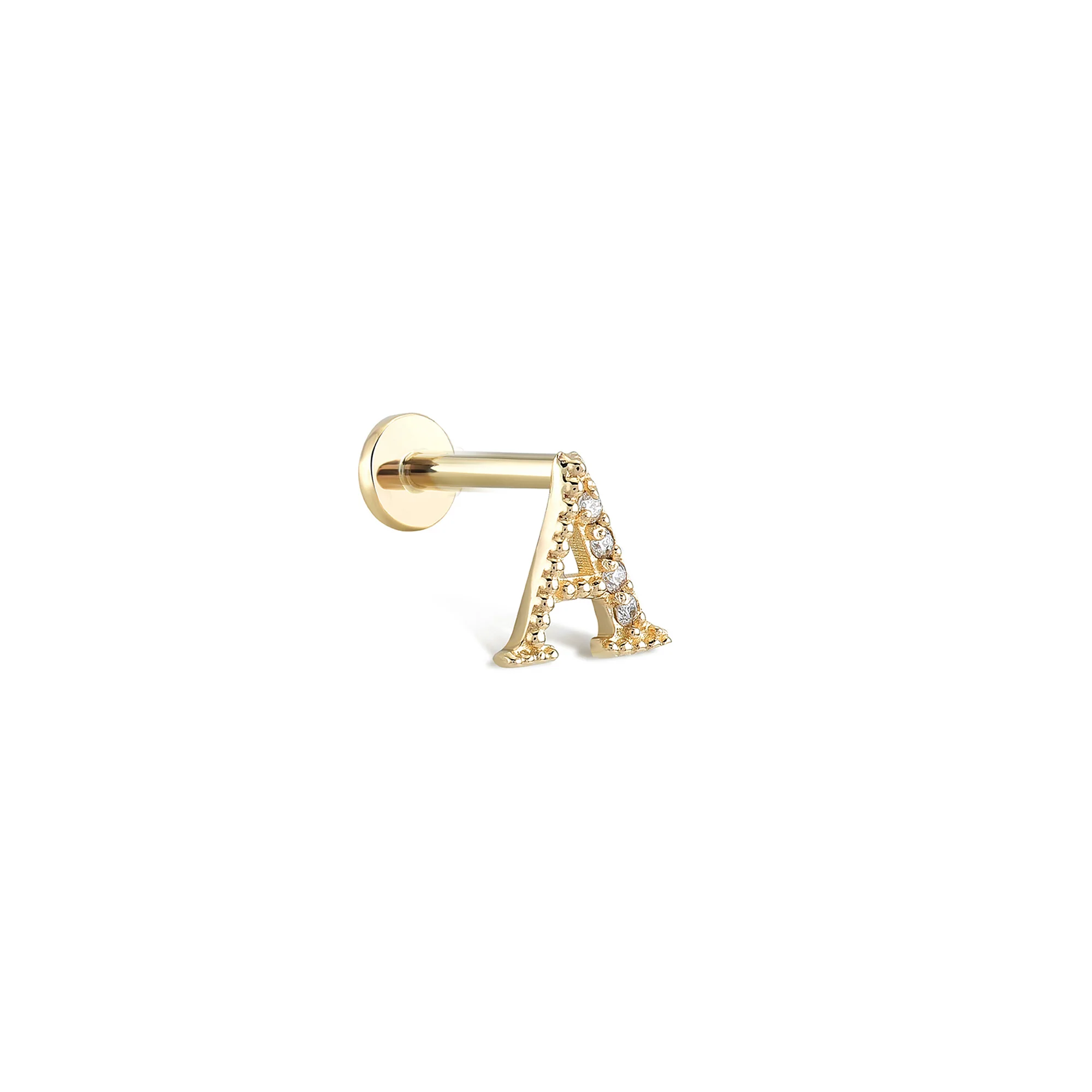 Harf Pırlanta Piercing - Görsel 3