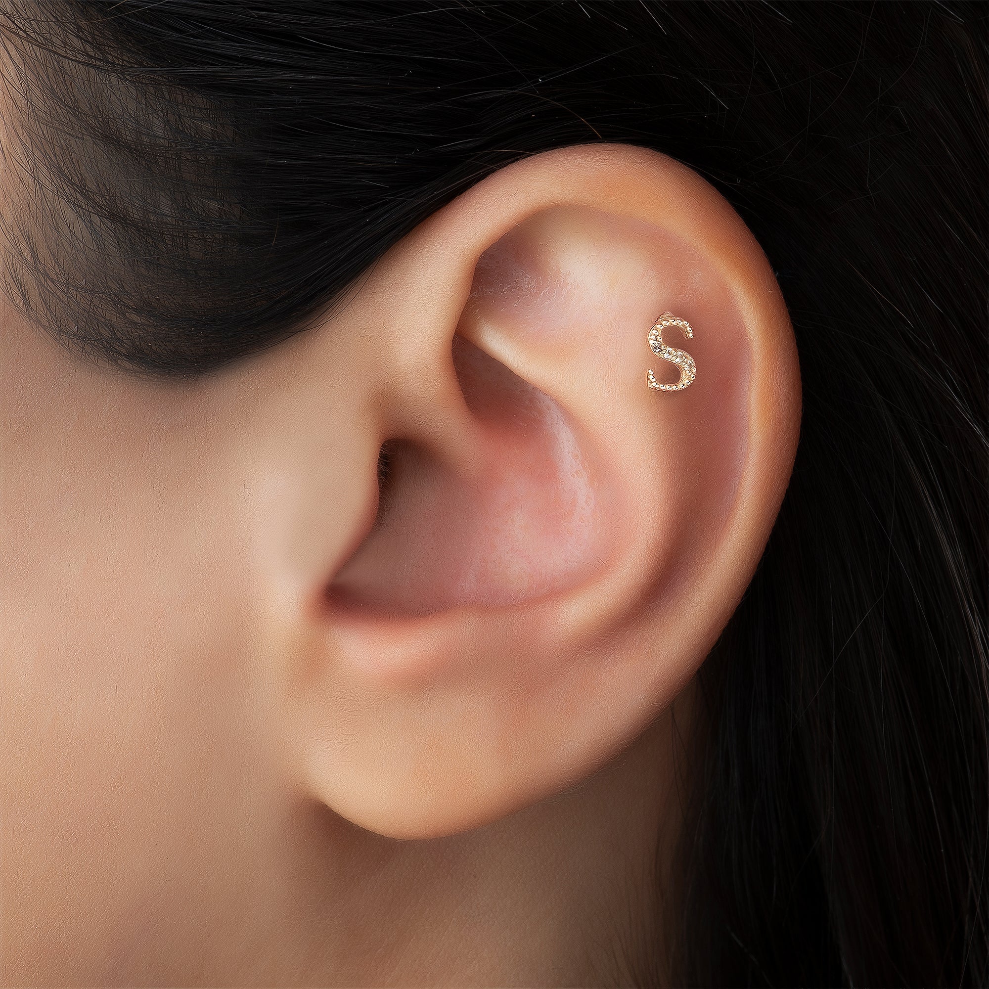 Harf Pırlanta Piercing - Görsel 2