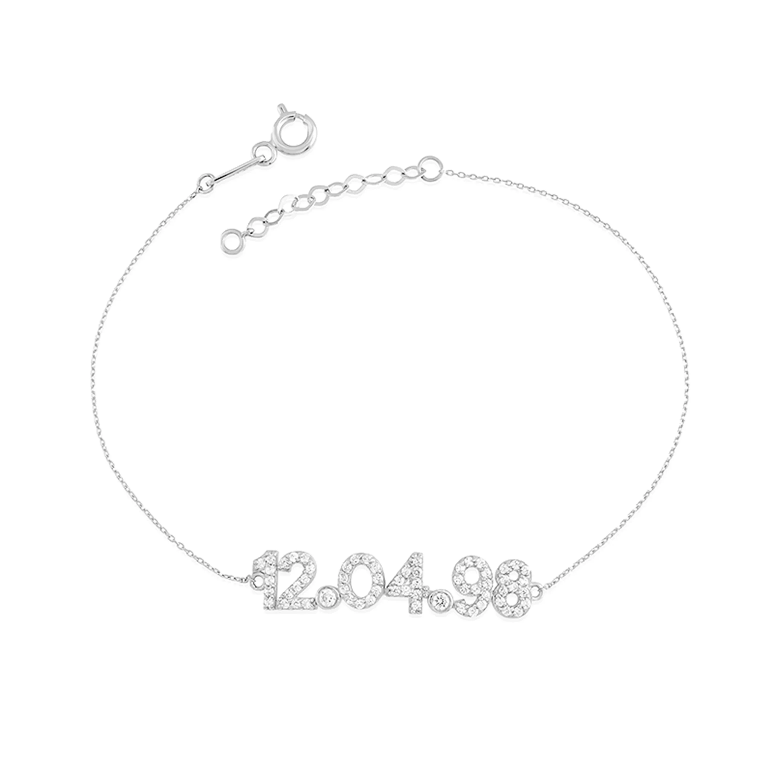 Letters Date Altın Bileklik - Görsel 4