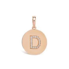 Letters Plaka Harf Altın Charm