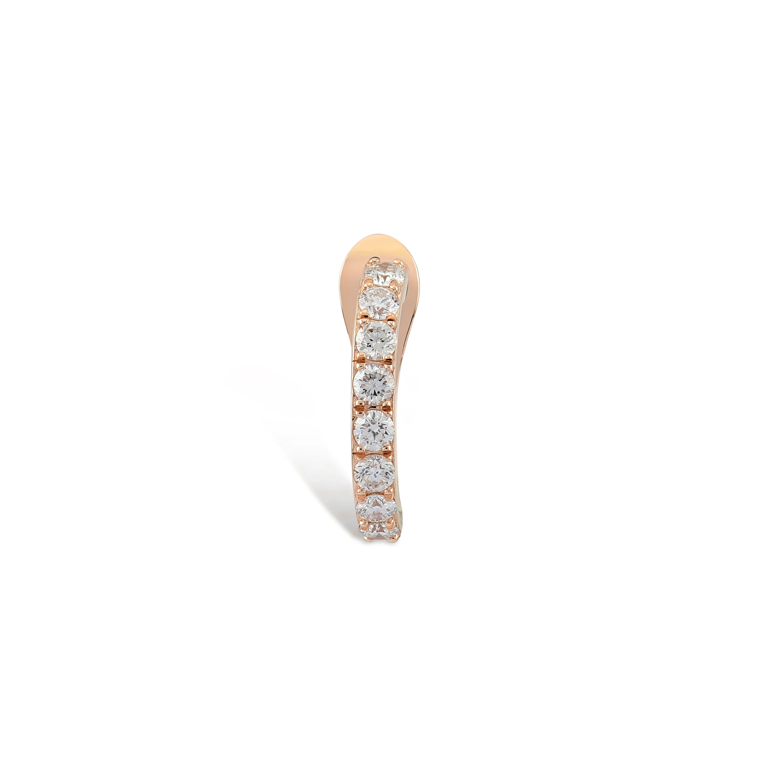 Halka Taşlı Pırlanta Earcuff - Görsel 9