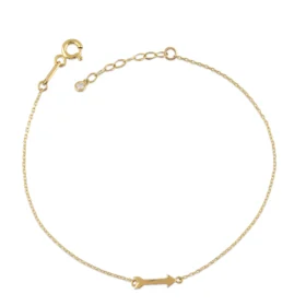 Kalbe Giden Ok Altın Zincir Bileklik