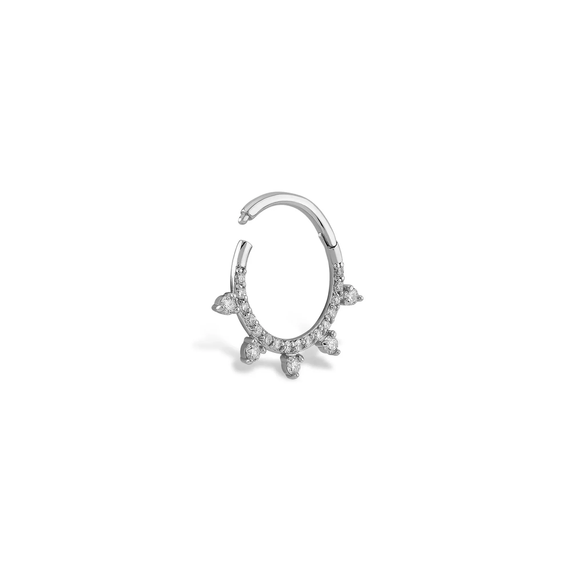 Halka Sıra Pırlanta Piercing - Görsel 10