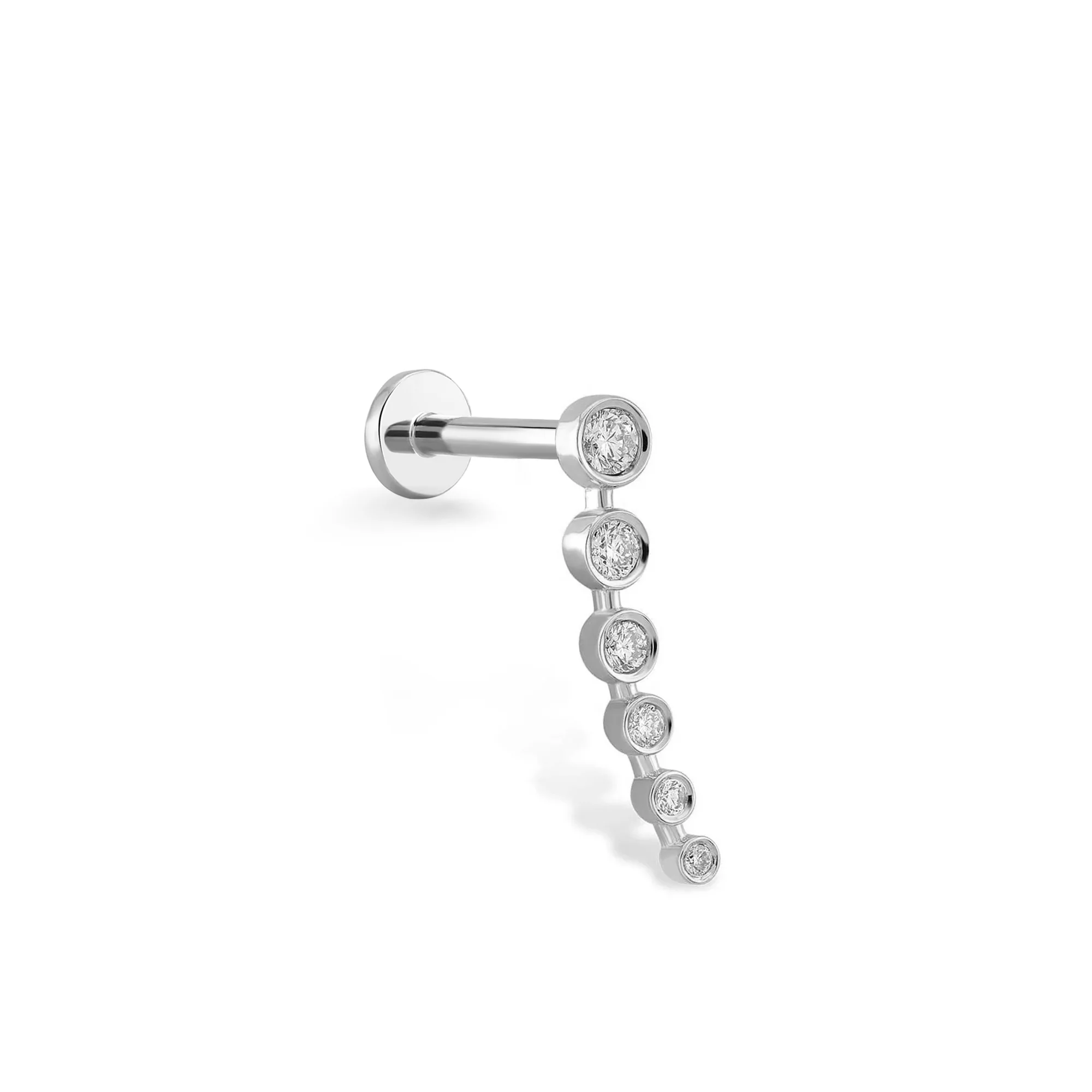 Toptop Arc Pırlanta Piercing - Görsel 4