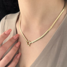 14 Ayar Altın İtalyan Balıksırtı 4 mm