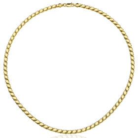 14 Ayar Altın Pullu Zincir 4.90 mm