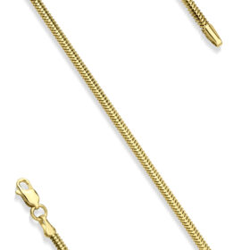 14 Ayar Altın İtalyan Balıksırtı Bileklik