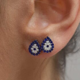 14 Ayar Altın Damla Göz Küpe