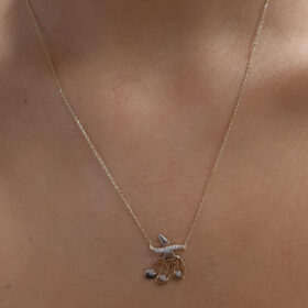 14 Ayar Altın Semazen Kolye