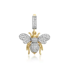 Bee Mine Altın Arı Kolye Ucu