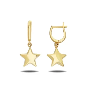 Altın Yıldız Küpe