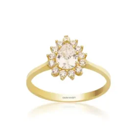 Altın Taşlı Yüzük