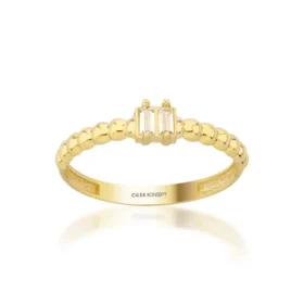 Altın Taşlı Yüzük