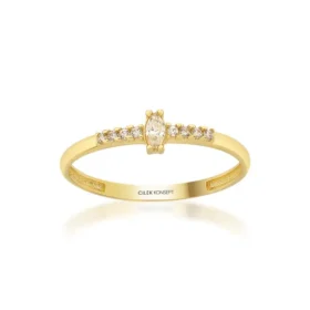 Altın Taşlı Yüzük