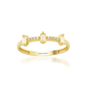 Altın Taşlı Yüzük