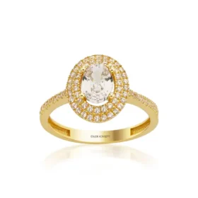 Altın Taşlı Yüzük