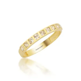 Altın Taşlı Yüzük