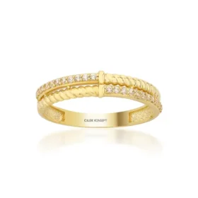 Altın Taşlı Yüzük