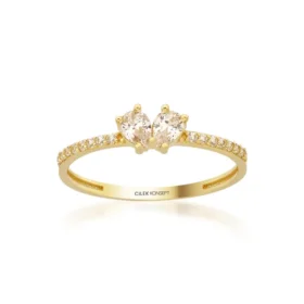 Altın Taşlı Yüzük