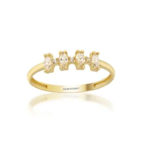 Altın Taşlı Yüzük