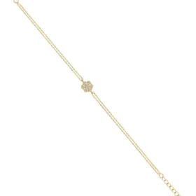 Altın Kar Tanesi Bileklik