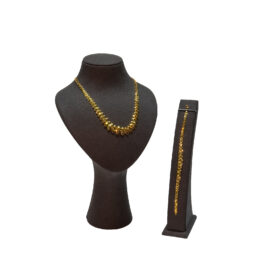 14 Ayar Toplu (Kürekli) Altın Kolye & Bileklik Seti