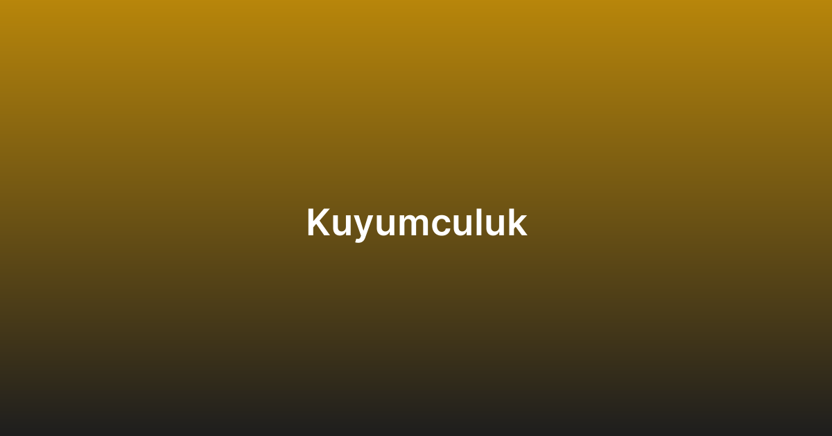 Kuyumculuk
