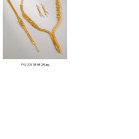 14 Ayar Altın Kalze Set 28.48gr – Kolye Bileklik Küpe | FRV235