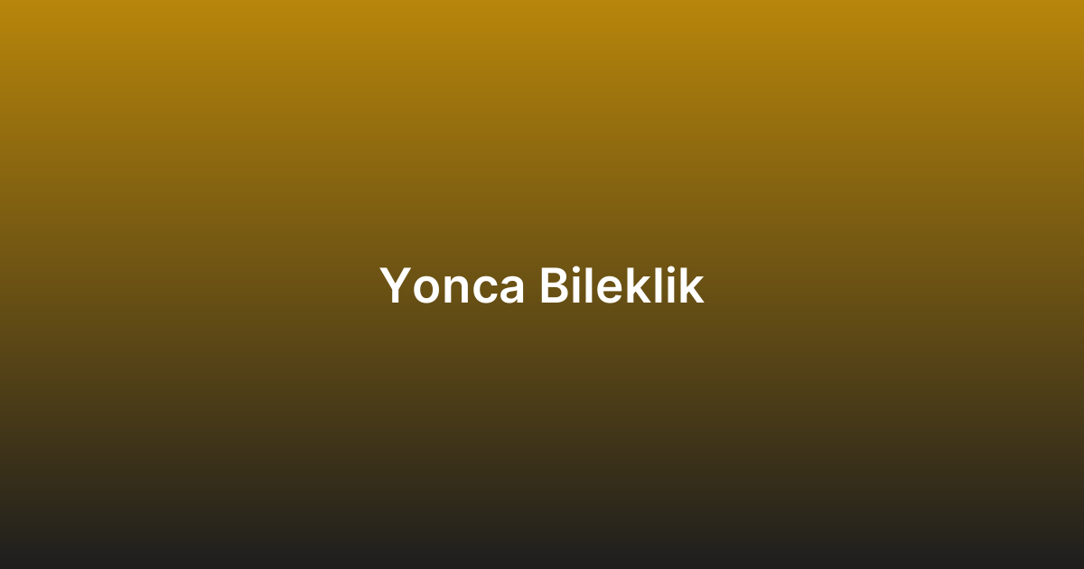 Yonca Bileklik